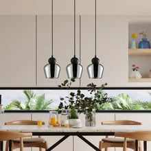 Champan Iron 3 Light Linear Pendant
